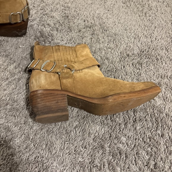 Sam Edelman Bellamie Ankle Boot Camel Women's Size 7.5M - Picture 3 of 7